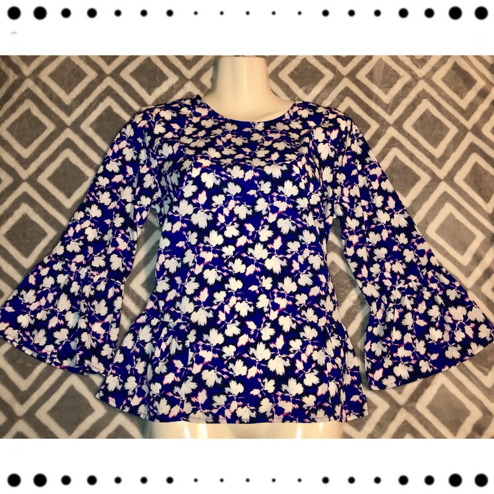 NWT Banana Republic Flowy Floral Blouse